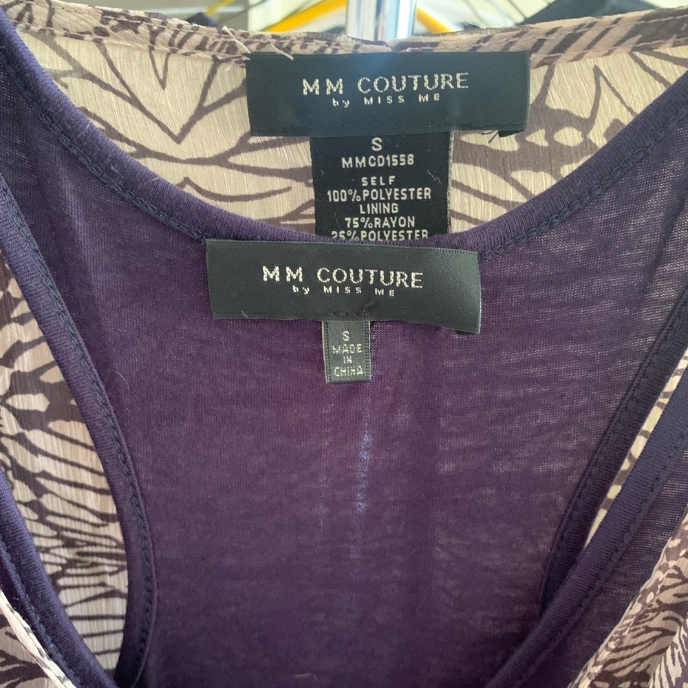 MM Couture butterfly-sleeve dress - Picture 2 of 3